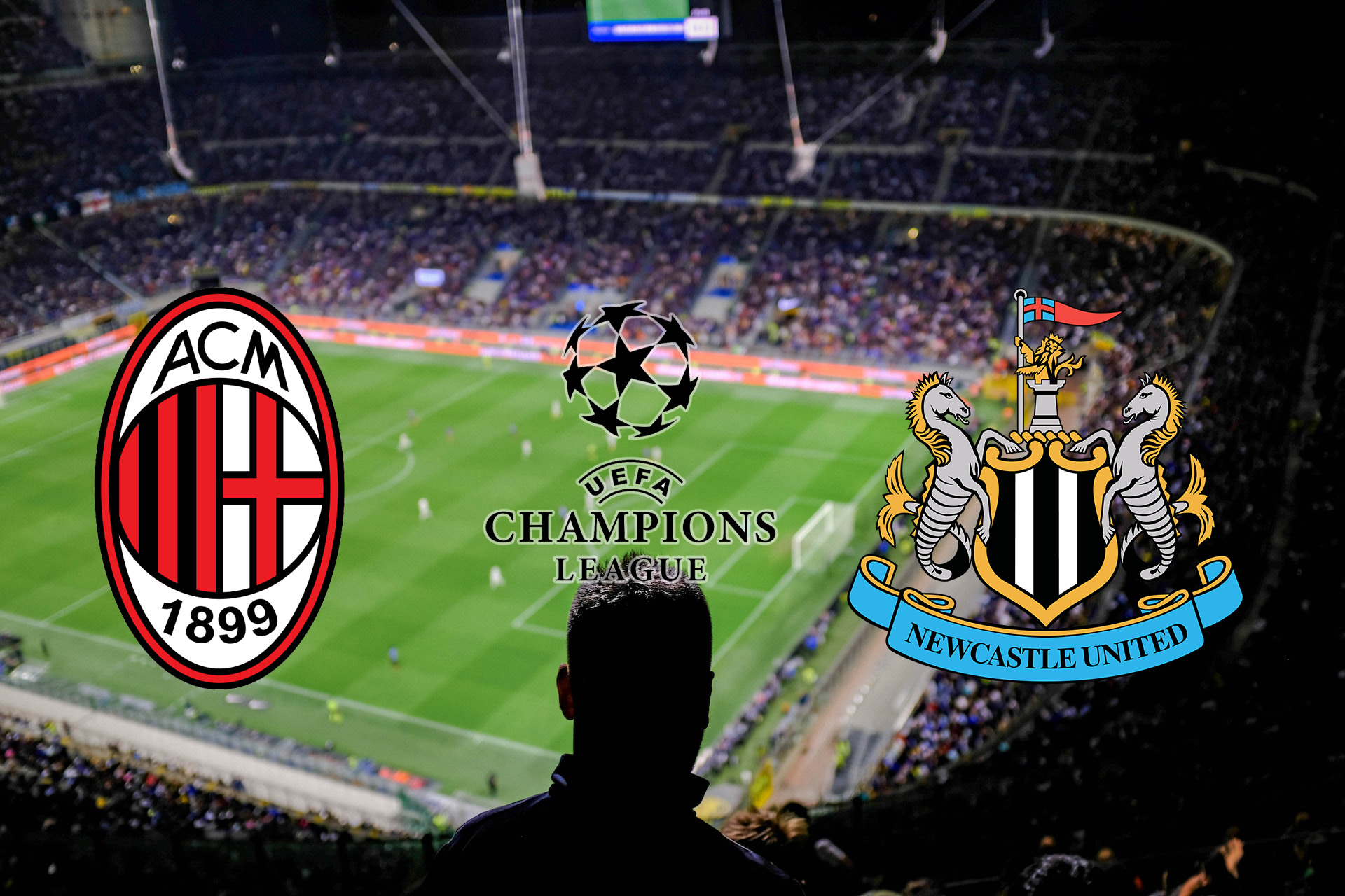 Milan-Newcastle, Champions League