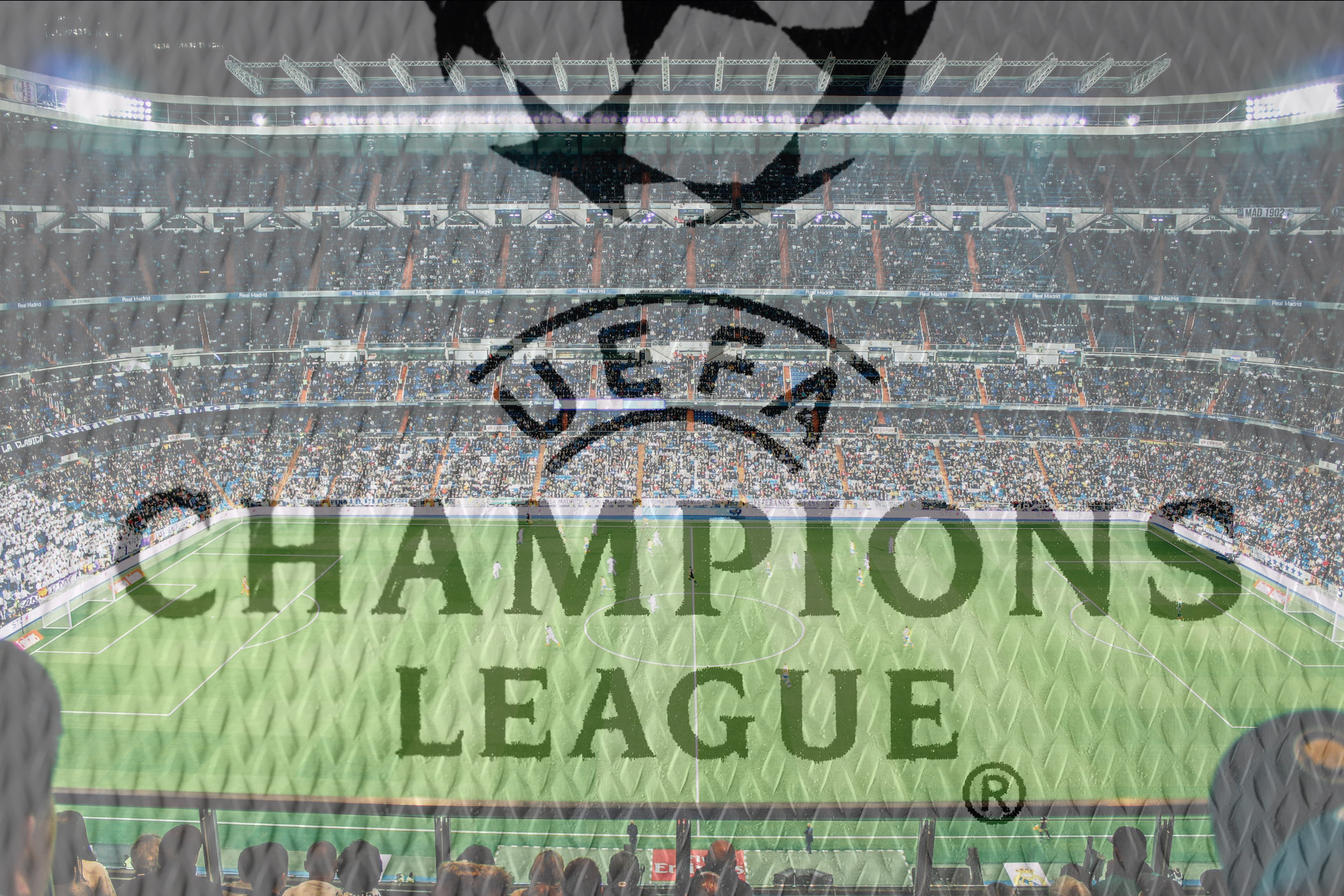 Champions League, fotbollsarena