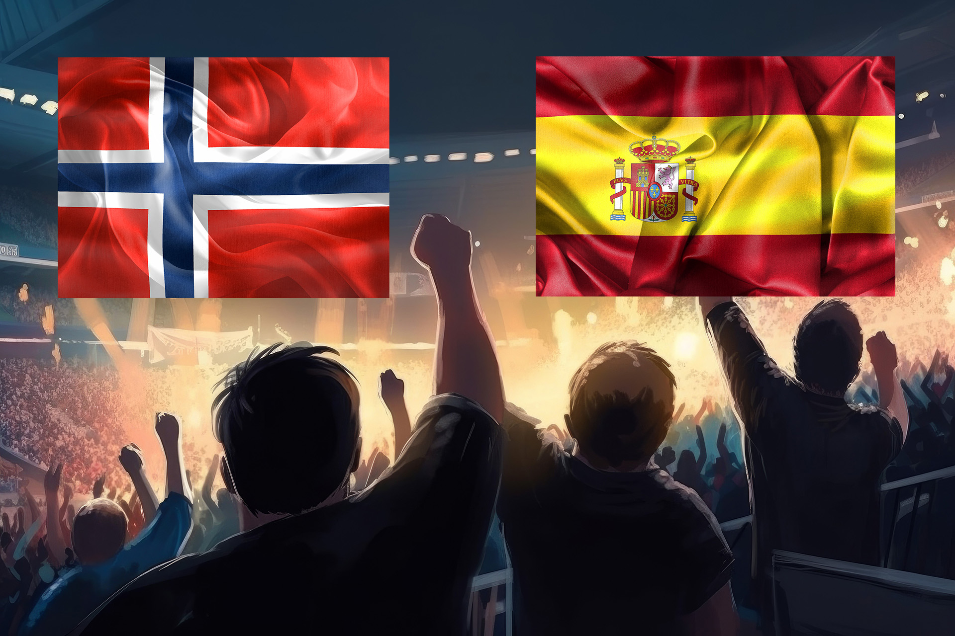 Norge-Spanien, EM-kval